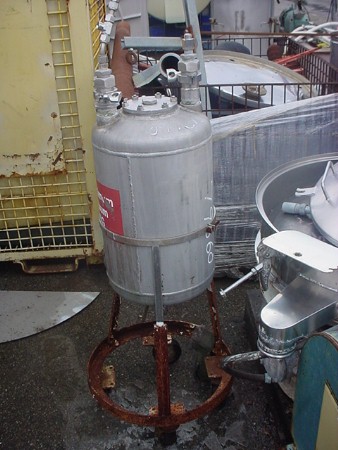 6 Gallon Stainless Steel Pressure Tank | Used Process Equipment Sales